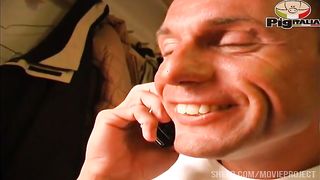 I watch and resume without letting me see my parents fucking on the sofa without noticing my presence