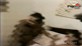 All in the same bed fucking in shared swinger group sex between hairy pussies and long cocks