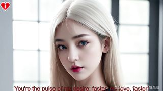 [Ep.1] 21YO Platinum Blonde Waifu STEP SIS Got HUGE TITS + Fuck Her At Her Place To Be Fucked POV - Uncensored Hentai Joi, With Auto Sounds, AI [SUB’S VIDEO]