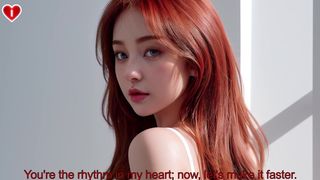 [Ep.2] 21YO Redhead Waifu STEP SIS Is Doing Yoga In Her White Yoga Pants ? Fuck Her While She Workout POV - Uncensored Hentai Joi, With Auto Sounds, AI [SUB’S VIDEO]
