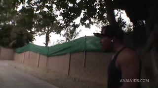 Hot blonde fuck black man
