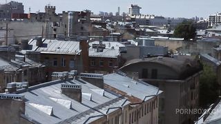 Small-breasted teen gets her asshole fucked