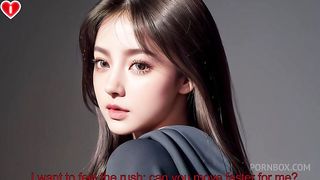 21YO Asian STEP SIS Is Horny & She Show Her HUGE TITS - You Obviously Start Fucking Her HUGE ASS POV - Uncensored Hentai Joi, With Auto Sounds, AI [SUB'S VIDEO]