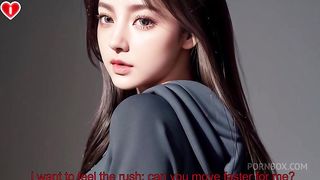 21YO Asian STEP SIS Is Horny & She Show Her HUGE TITS - You Obviously Start Fucking Her HUGE ASS POV - Uncensored Hentai Joi, With Auto Sounds, AI [SUB'S VIDEO]