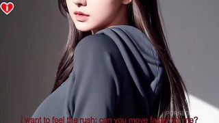 21YO Asian STEP SIS Is Horny & She Show Her HUGE TITS - You Obviously Start Fucking Her HUGE ASS POV - Uncensored Hentai Joi, With Auto Sounds, AI [SUB'S VIDEO]