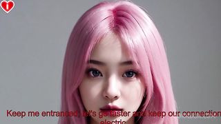 Pink Hair Asian STEP SIS Fucks You In Cowgirl Position POV - Uncensored Hentai Joi, With Auto Sounds, AI [FULL VIDEO]