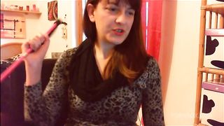 Talking dirty humiliating little Italian slave
