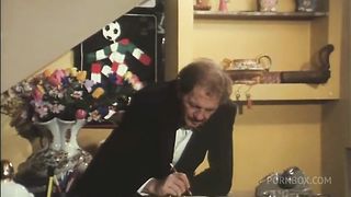 one couple fucks in the room and another in the hotel corridor