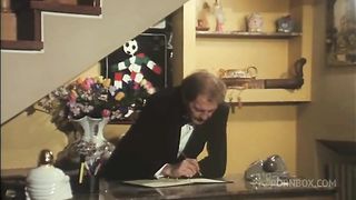 one couple fucks in the room and another in the hotel corridor