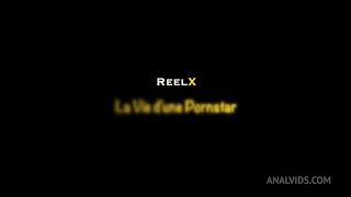 A BBC slut gets fucked in the ass and has her pussy filled with cum