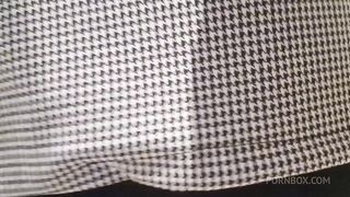 Italian stepmother shows her ass in a clothes shop 4K