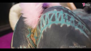 I am your bad KITTEN - lesbian STRAP ON roleplay - BDSM, petplay, CAT, ANAL buttplug - goth, punk, alt porn - ZF024