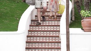 Malena enjoys it with two big cocks