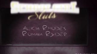 Alicia Rhodes tough anal love