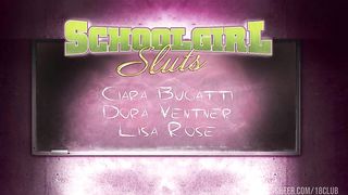 Horny Petite Teen School Babe Dora Venter Share Big Cocks With Friends