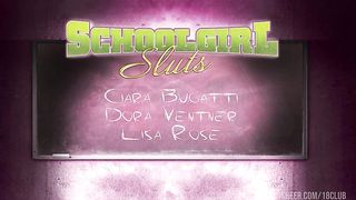 Horny Petite Teen School Babe Dora Venter Share Big Cocks With Friends