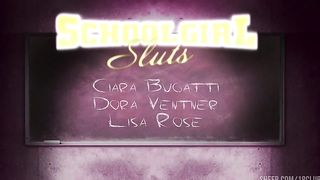 Horny Petite Teen School Babe Dora Venter Share Big Cocks With Friends