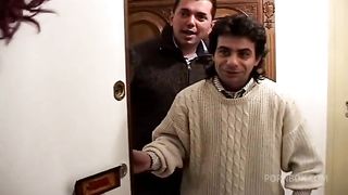 Maria the Italian redhead who enjoys with double penetration - Stories of Italian housewives!