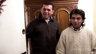 Maria the Italian redhead who enjoys with double penetration - Stories of Italian housewives!