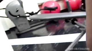 Italian girl with hairy pussy gets fucked in the gym - Sex in Italian families!