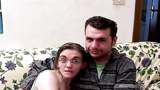 Exhibitionist couple filmed on camera having sex - Dissatisfied Italian women!