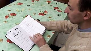 Nene from Perugia gets fucked by two cocks for a job - Dissatisfied Italian women!