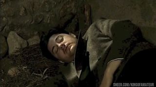 The beautiful Sicilian gets fucked and fucked in the stable