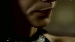 Eveline a slutty mature woman with a lot of fur on her pussy and brown hair gets her ass penetrated