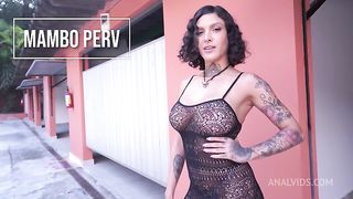 Qween GODDESS intense double anal fucked by 3 big black cocks (DAP, Anal, Anal only, ATM, Interracial, gapes, BBC, 4on1)OB216