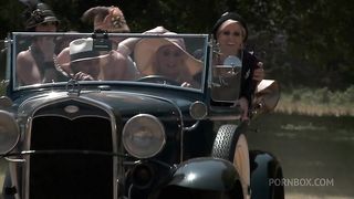 Bobbi Starr, Dylan Ryder, Julia Ann And Natasha Marley Outdoor Orgy