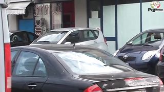 Chiara is from Florence and agrees to anally cheat on her boyfriend with her stranger offering her his big cock