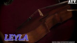 Leyla Black a naughty cougar with pussy hair and blonde hair gets her ass fucked and mouth filled