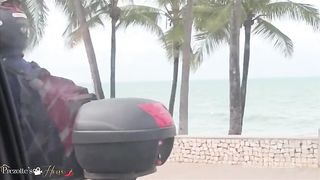 POV with Sabrina Prezotte, the Queen of Trans Porn. This beautiful girl being passive for you. BAREBACK.