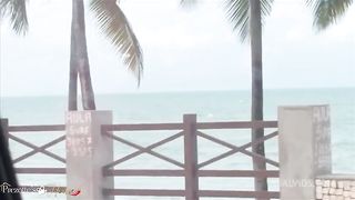 POV with Sabrina Prezotte, the Queen of Trans Porn. This beautiful girl being passive for you. BAREBACK.