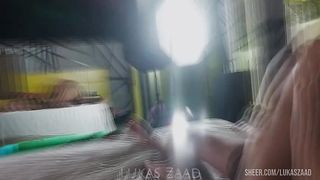 Depois das cenas a Loira safada continuou metendo e recebi um anal giratorio gozando no seu cuzinho