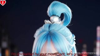 [BETTER THAN FANSERVICE] Aqua Waifu From Konosuba Night Tokyo + Fuck Her HUGE ASS Date POV - Uncensored Hyper-Realistic Hentai Joi, With Auto Sounds, AI [SUB’S VIDEO]