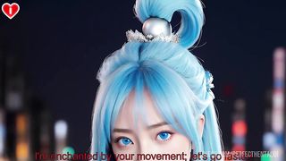 [BETTER THAN FANSERVICE] Aqua Waifu From Konosuba Night Tokyo + Fuck Her HUGE ASS Date POV - Uncensored Hyper-Realistic Hentai Joi, With Auto Sounds, AI [SUB’S VIDEO]