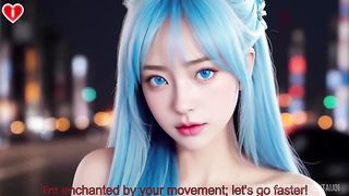 [BETTER THAN FANSERVICE] Aqua Waifu From Konosuba Night Tokyo + Fuck Her HUGE ASS Date POV - Uncensored Hyper-Realistic Hentai Joi, With Auto Sounds, AI [SUB’S VIDEO]