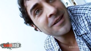 Big pussy arab slut Canele fucked hard in her ass