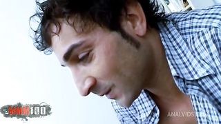 Big pussy arab slut Canele fucked hard in her ass