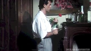 He lends his slutty girlfriend to his friends who fuck and fuck her in the ass