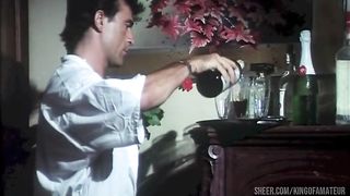 He lends his slutty girlfriend to his friends who fuck and fuck her in the ass