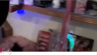 Hot teacher seducing student. Beautiful and busty, this blonde of any student's dreams hit on the big boy who couldn't resist her charm.