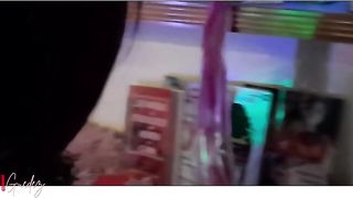 Hot teacher seducing student. Beautiful and busty, this blonde of any student's dreams hit on the big boy who couldn't resist her charm.