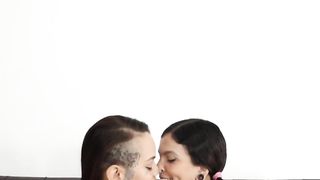 Two hot tattooed babes in a threesome with anal creampie! - NinaForbidden, IRON-BIKER