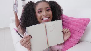 Cute young Brazilian Ariella Ferraz fucks four big studs with double anal penetration a lot of piss drinking & cum cocktail at the end