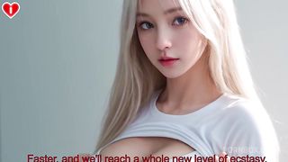21YO Blonde Asian Step Sis Got HUGE BOOBS & You Fuck Her BIG ASS in The Bathroom POV - Uncensored Hyper-Realistic Hentai Joi, With Auto Sounds, AI [SUB’S VIDEO]