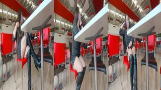 En Publico es Tremenda Puta Madrastra Latina Acepta El Reto Y Sale Con Su Hijastro a Exhibirse