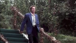 FUCKS IN THE GARDEN WITH HIS FRIEND WHILE SISTER WATCHES THEM FROM THE WINDOW