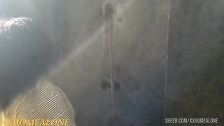 Naughty neighbors get caught having sex within the compound while there is no one at home